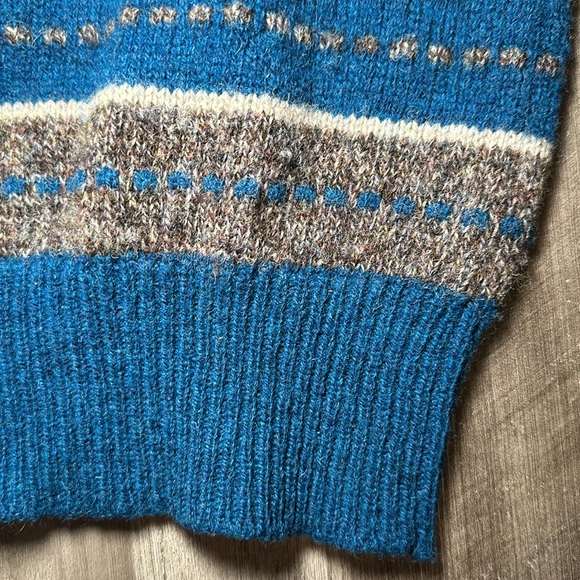Carl Michaels Vintage Shetland Wool Sweater - XL - Picture 5 of 7